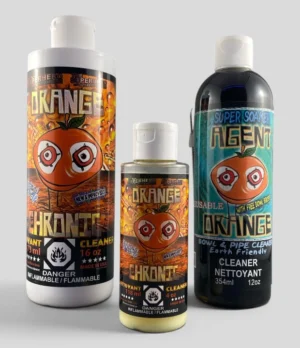 range Chronic and Agent Orange glass and pipe cleaners