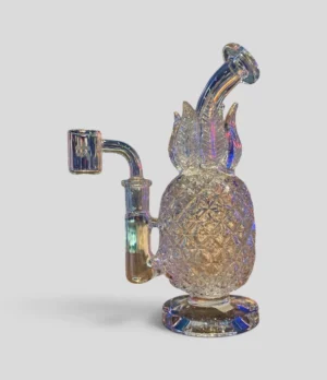 PINE_RIG_01 Pineapple Glass Dab Rig – 8"