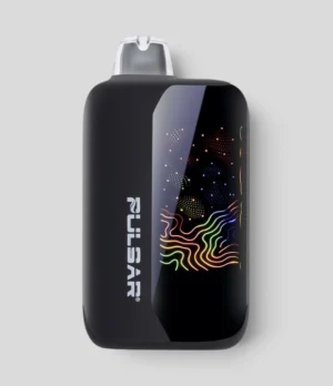 Pulsar 510 DL 6.0 black 1000mAh 510 cartridge vape battery with animated display