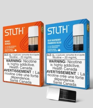 STLTH Original Pods 3-Pack 20mg in Mango and Blue Raspberry